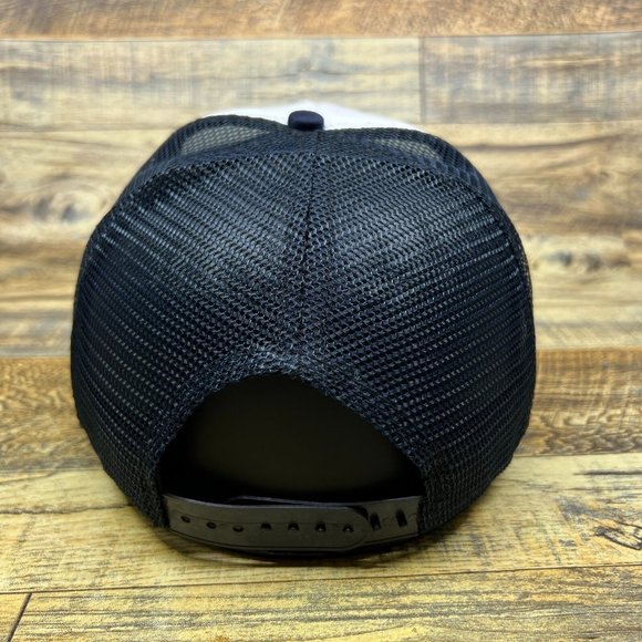 Wawa Mens Trucker Hat Navy Snapback Retro Logo Convenience Store Gas Station Cap - Picture 5 of 8